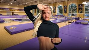 PHOTO: Paul Skenes' girlfriend & 3.3M NIL star Olivia Dunne poses in black Nike sportswear following 'good practice' session