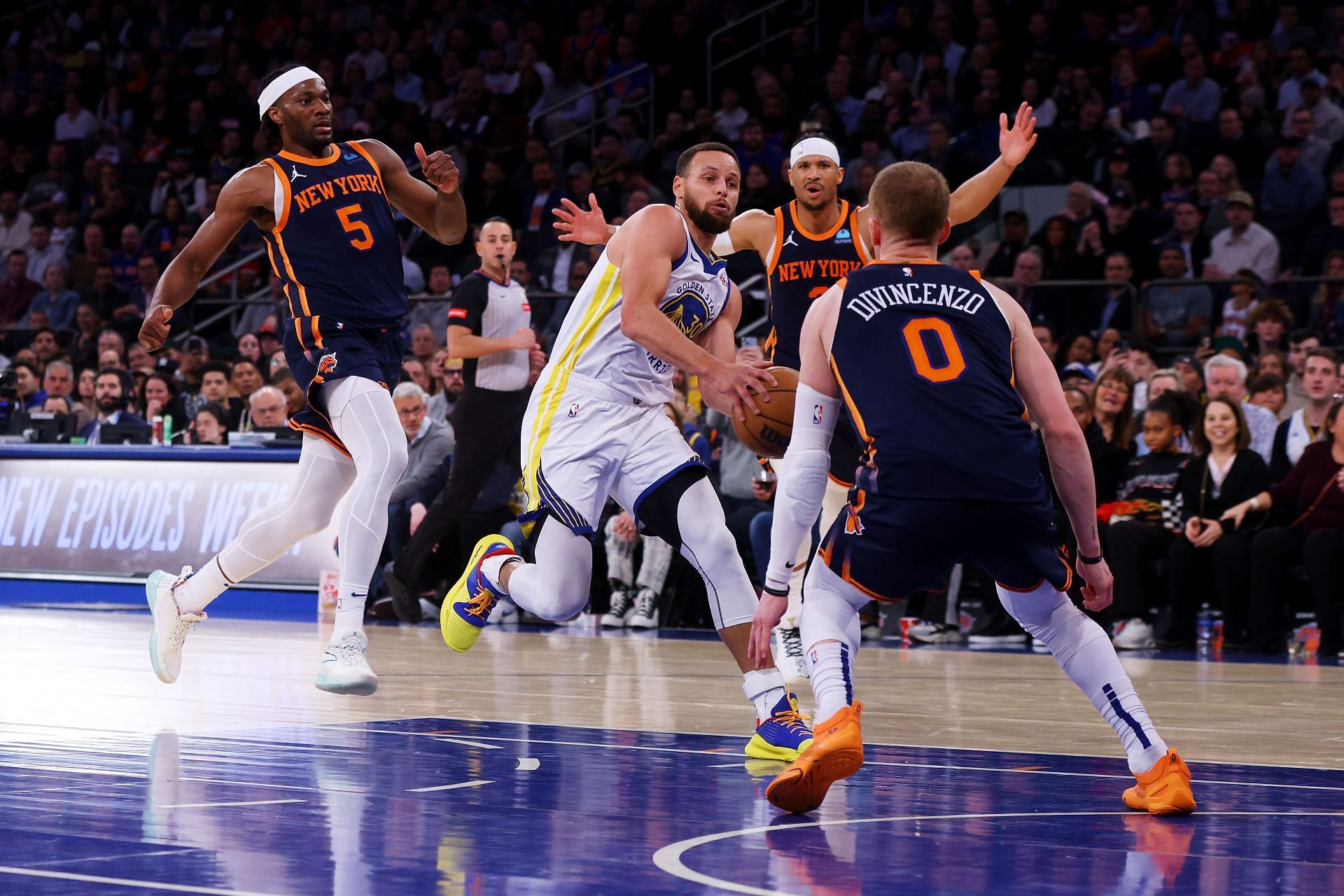 Golden State Warriors v New York Knicks