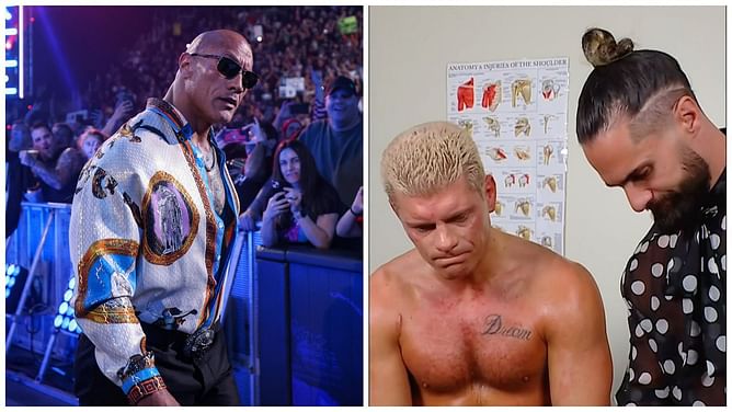 The Rock sends a message ahead of Cody Rhodes and Seth Rollins' appearance on WWE SmackDown