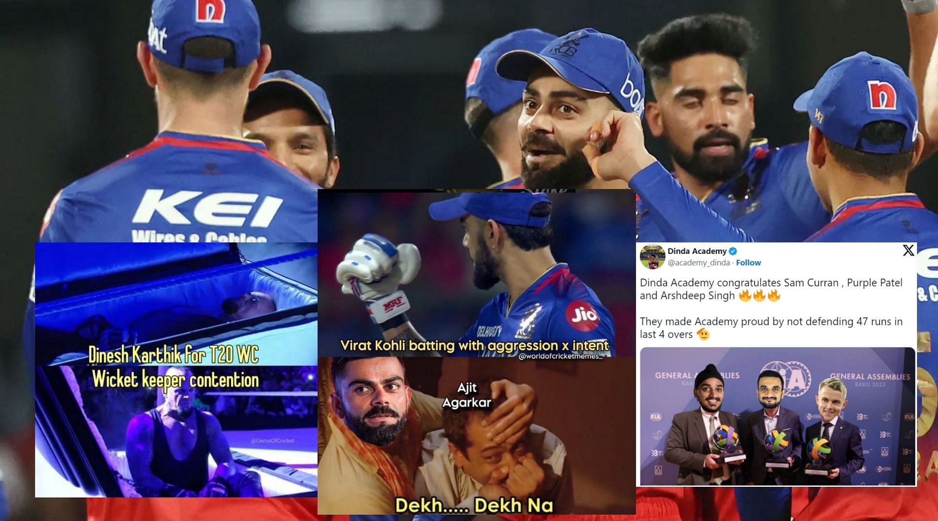 Top 10 funny memes from the latest IPL match.