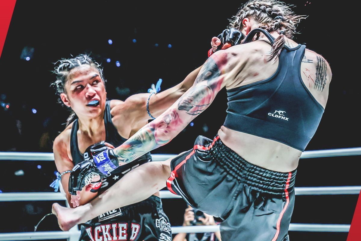 Jackie Buntan vs. Martine Michieletto | Image credit: ONE Championship