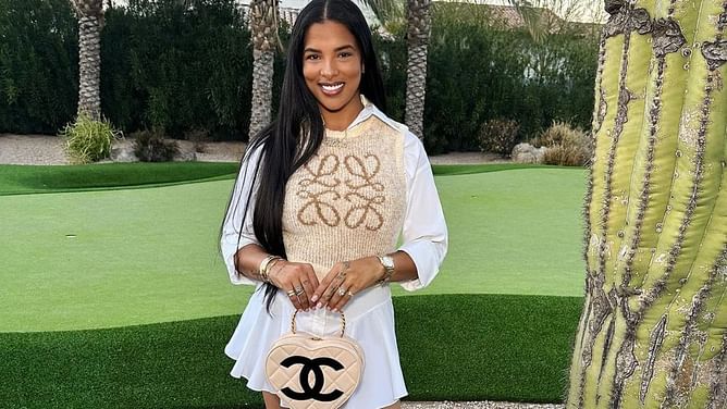 Bradley Beal’s wife Kamiah Adams dazzles with $7,235 CHANEL bag and LOEWE vest, leaving Julius Randle’s wife Kendra awestruck