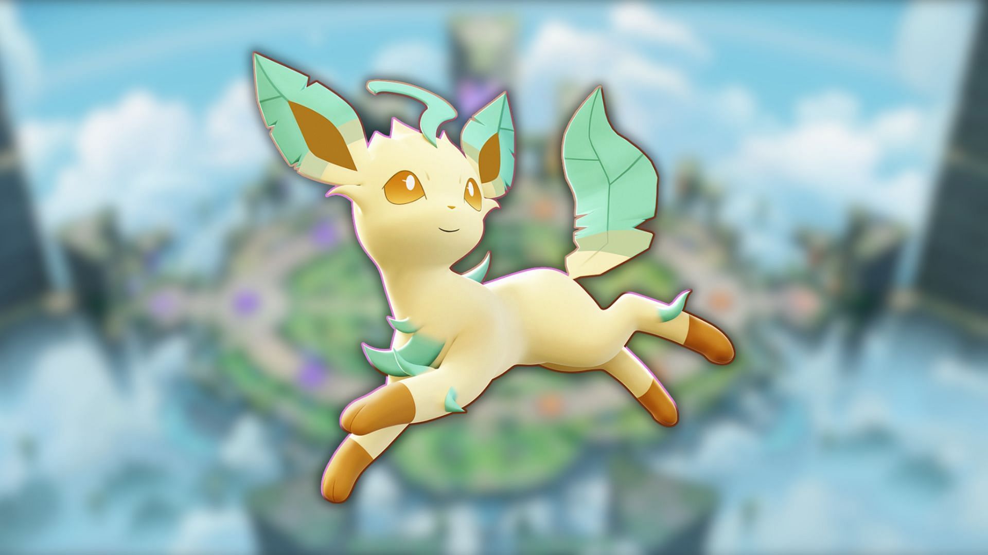 Leafeon in Pokemon Unite (image via The Pokemon Company)