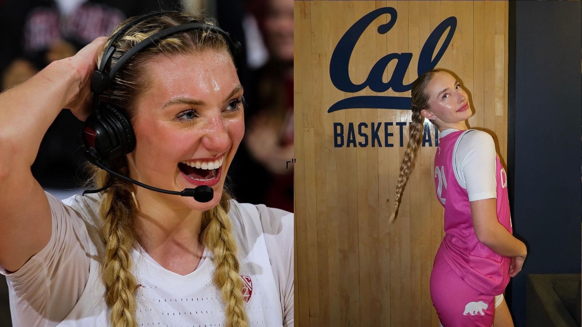 Stanford star Cameron Brink and IG sensation Mia Mastrov