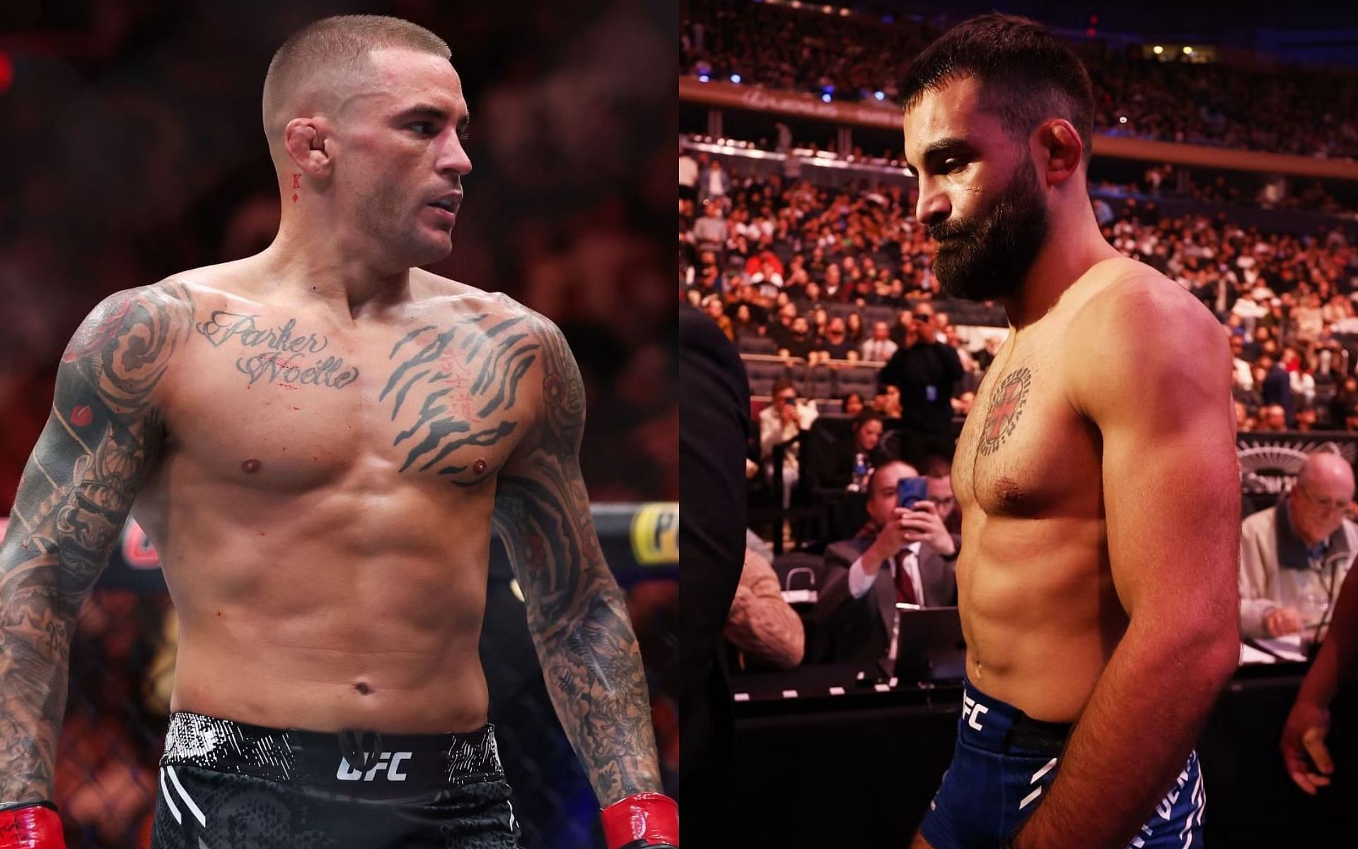 Dustin Poirier issues sharp five-word response after Benoit Saint Denis blames &ldquo;dehydration&rdquo; for KO loss at UFC 299 [Image courtesy: Getty Images]