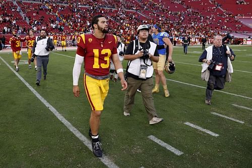 Caleb Williams at UCLA v USC