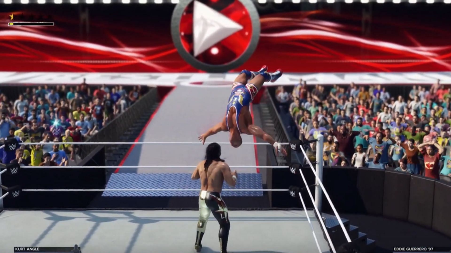 Springboard attacks in WWE 2K24