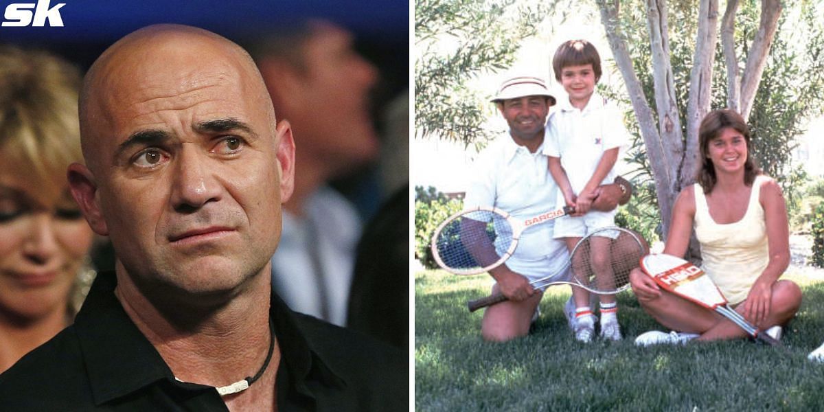Andre Agassi nearly defeated his father in tennis when he was a kid