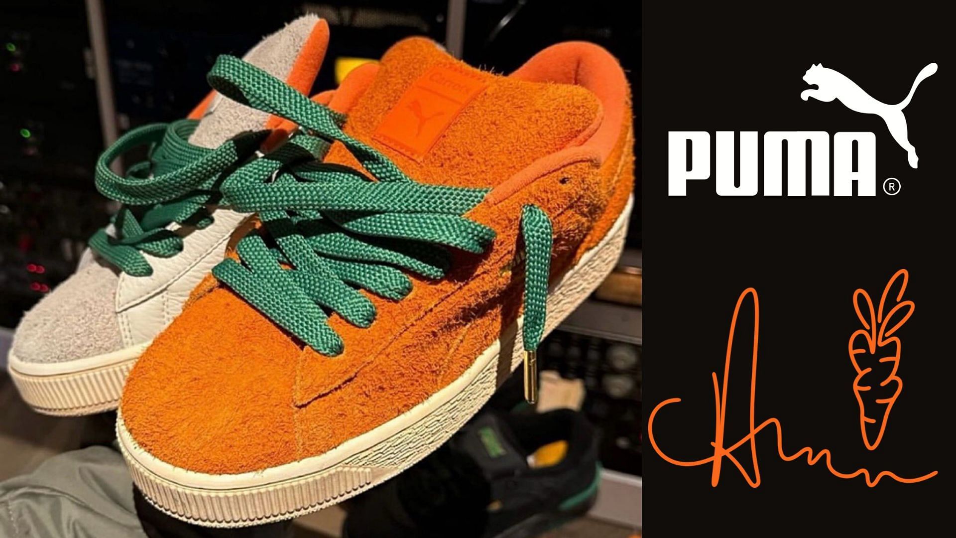 Carrots x Puma Suede XL sneakers
