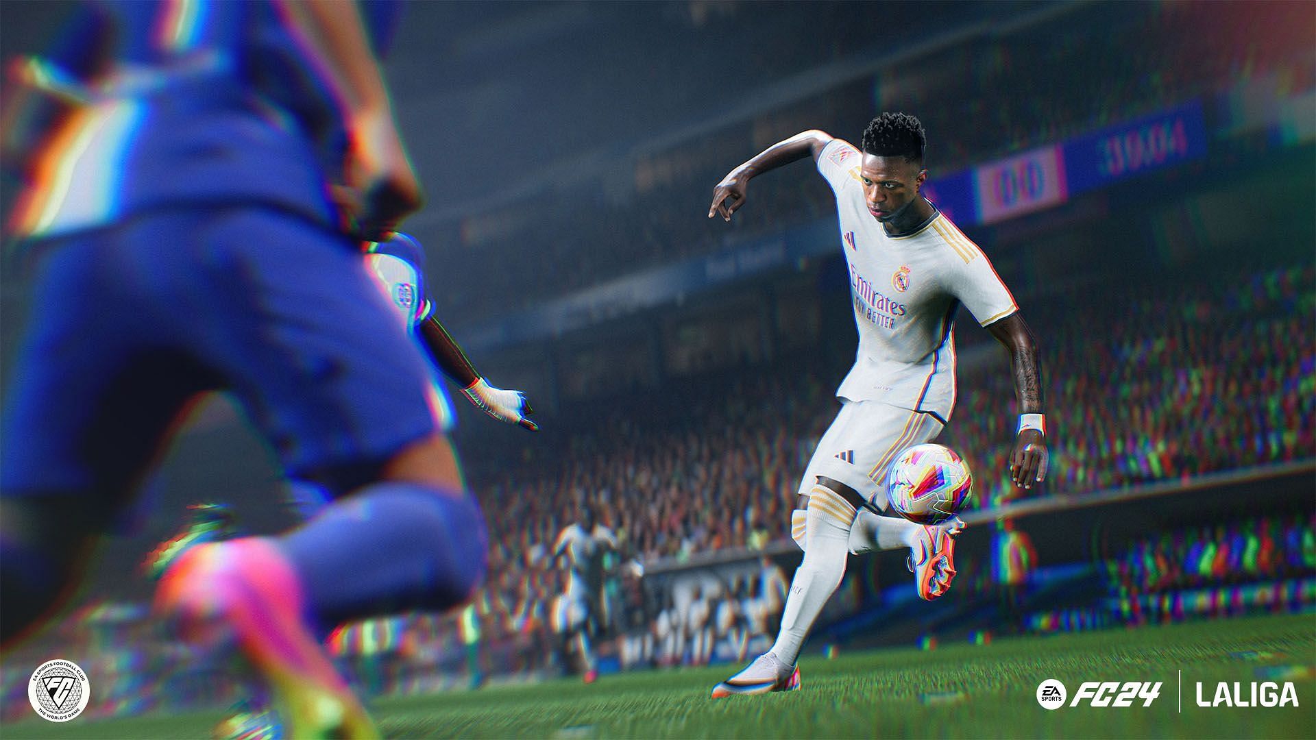 Bofy Feint is one of the most useful two-star EA FC 24 Skill Moves, executed to misjudge opponents (Image via EA Sports)