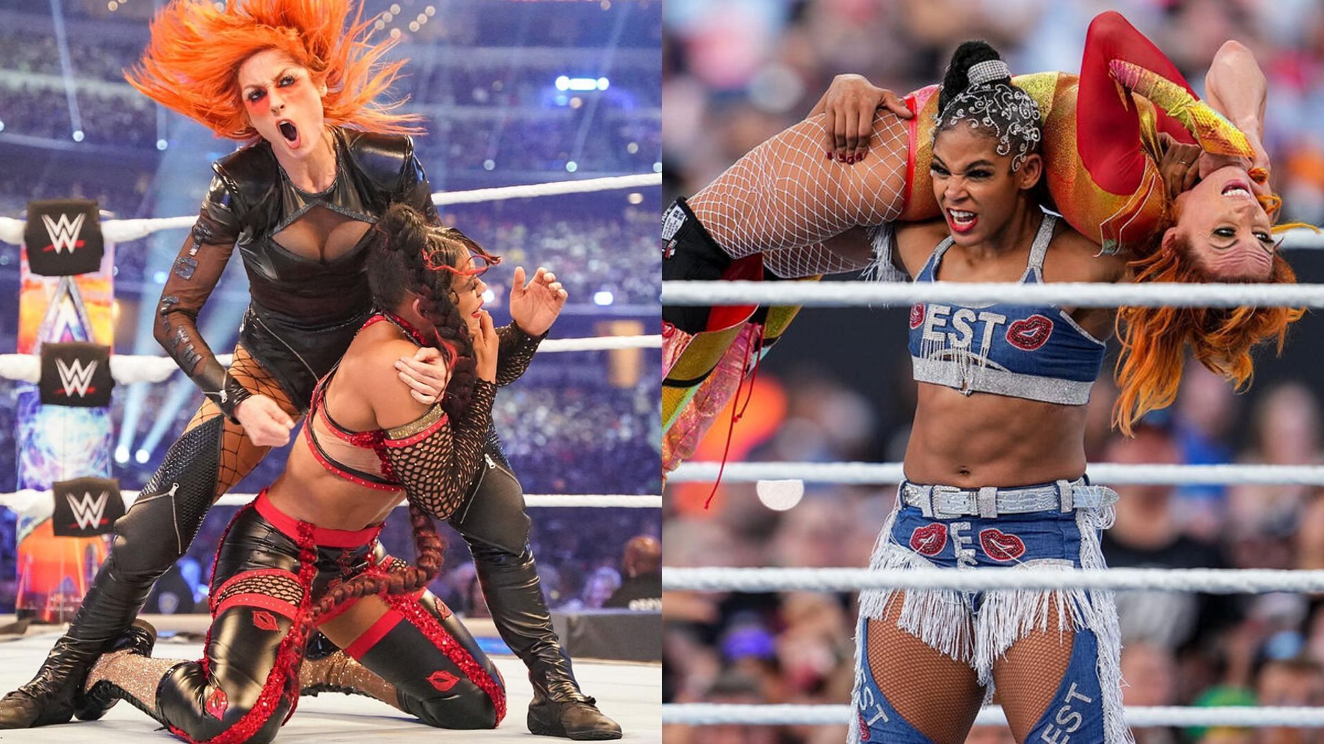 Becky Lynch and Bianca Belair have faced each other on numerous occasions