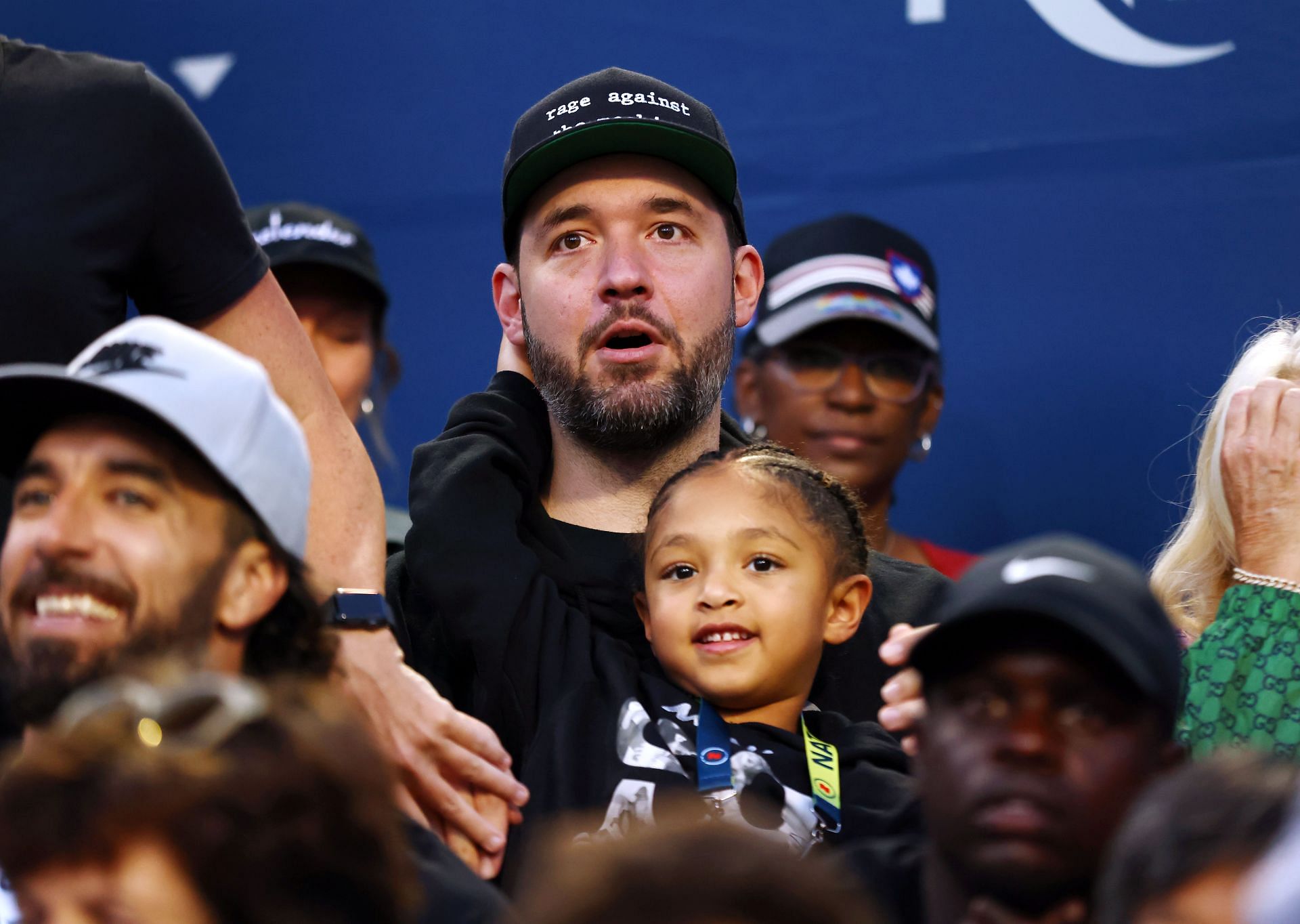 Serena Williams&#039; husband and daughter spotted at the 2022 National Bank Open in Toronto