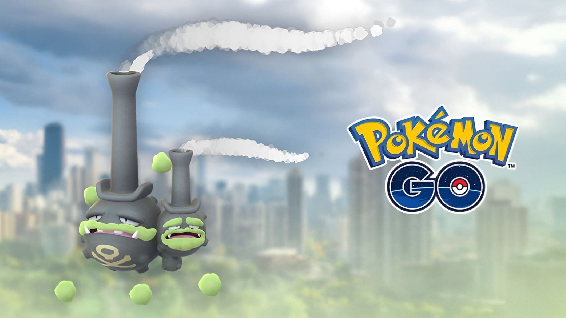 Galarian Weezing&#039;s type combination can be tricky to forecast in Pokemon GO (Image via Niantic)