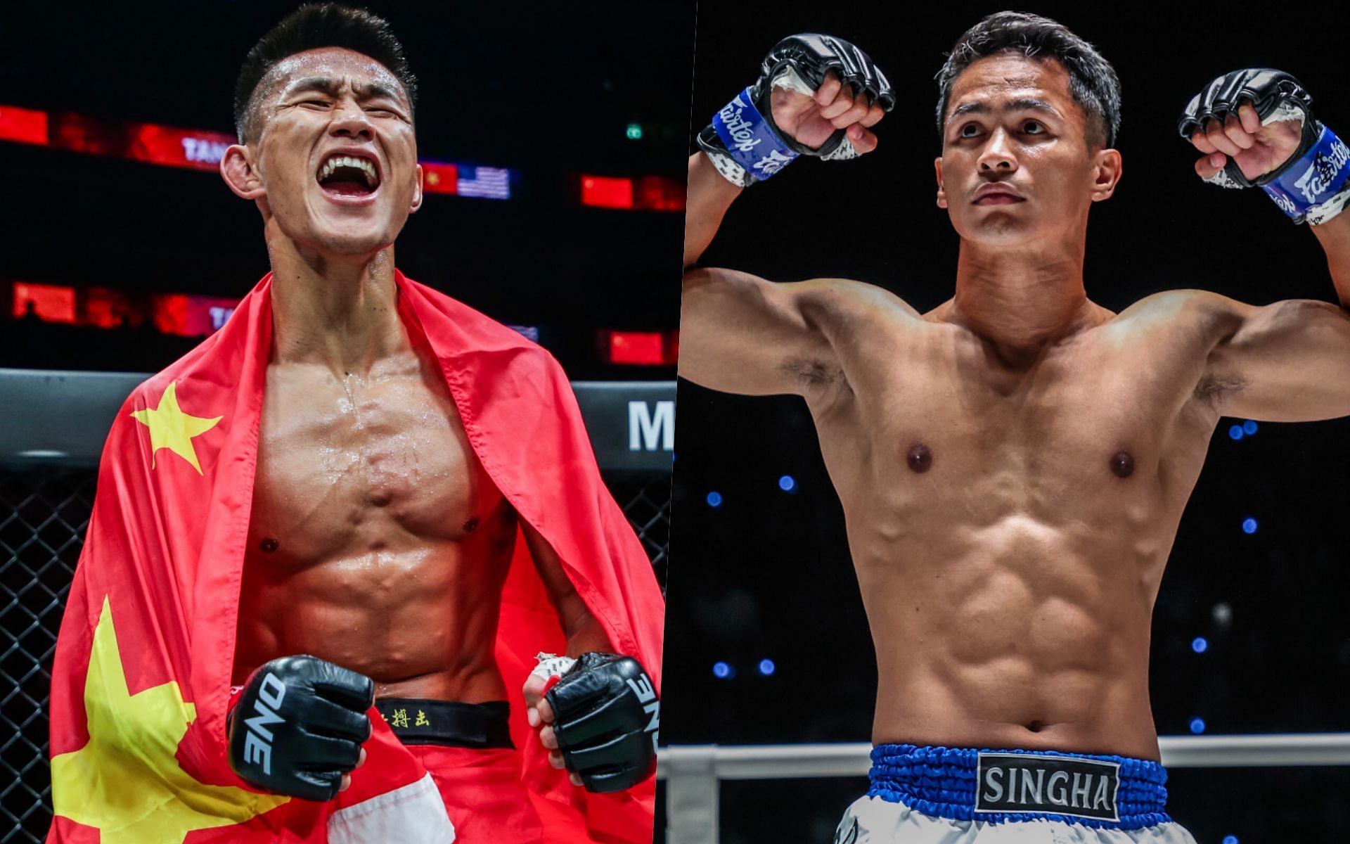 Tang Kai (L) and Superbon (R) | Photo by ONE Championship