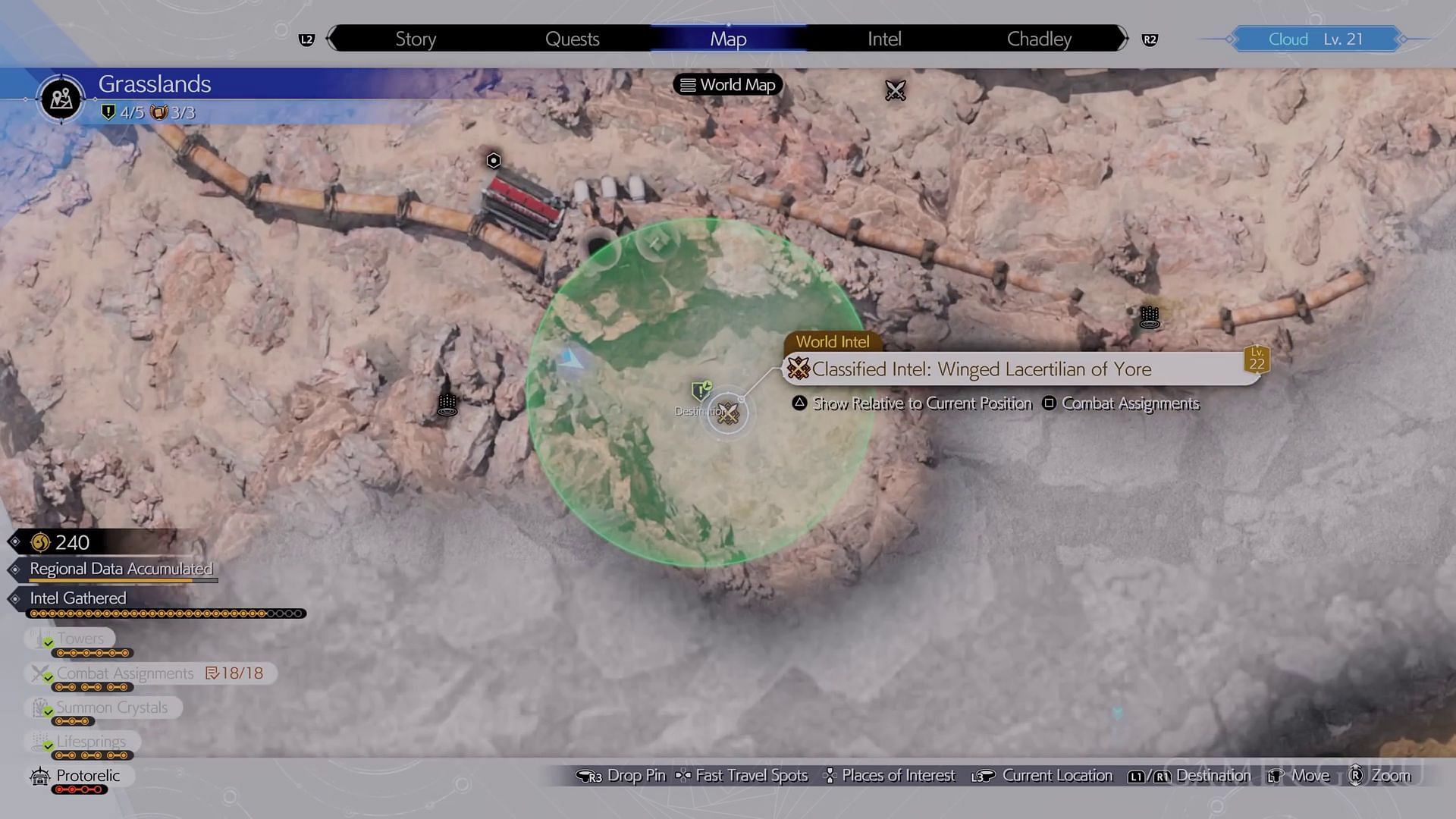 Classified Intel drops tons of XP in FF7 Rebirth (Image via Square Enix/YouTube-Gamer Guru)