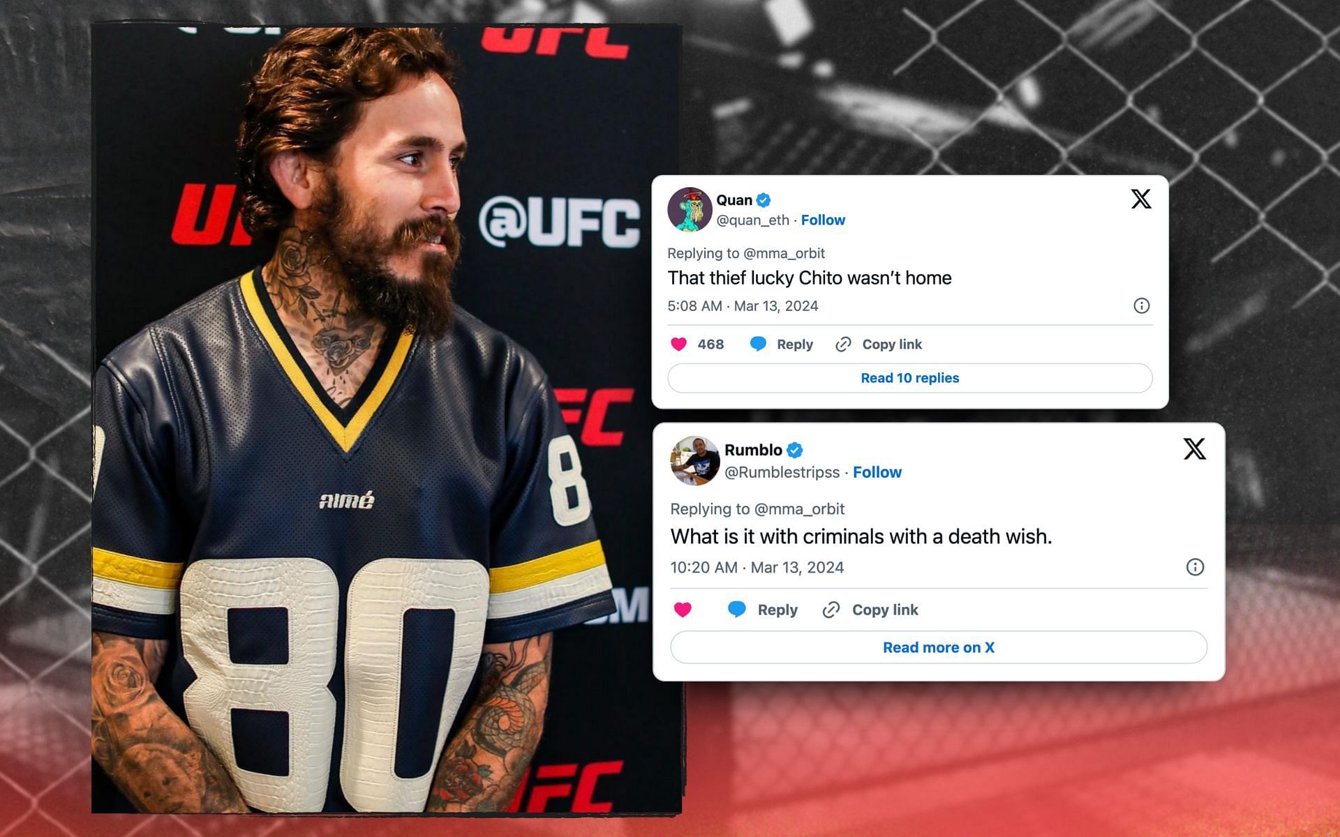 Fans react after reports of Marlon Vera