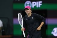 Iga Swiatek at the 2024 BNP Paribas Open.