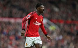 Liverpool star reacts as Manchester United midfielder Kobbie Mainoo receives first England call up