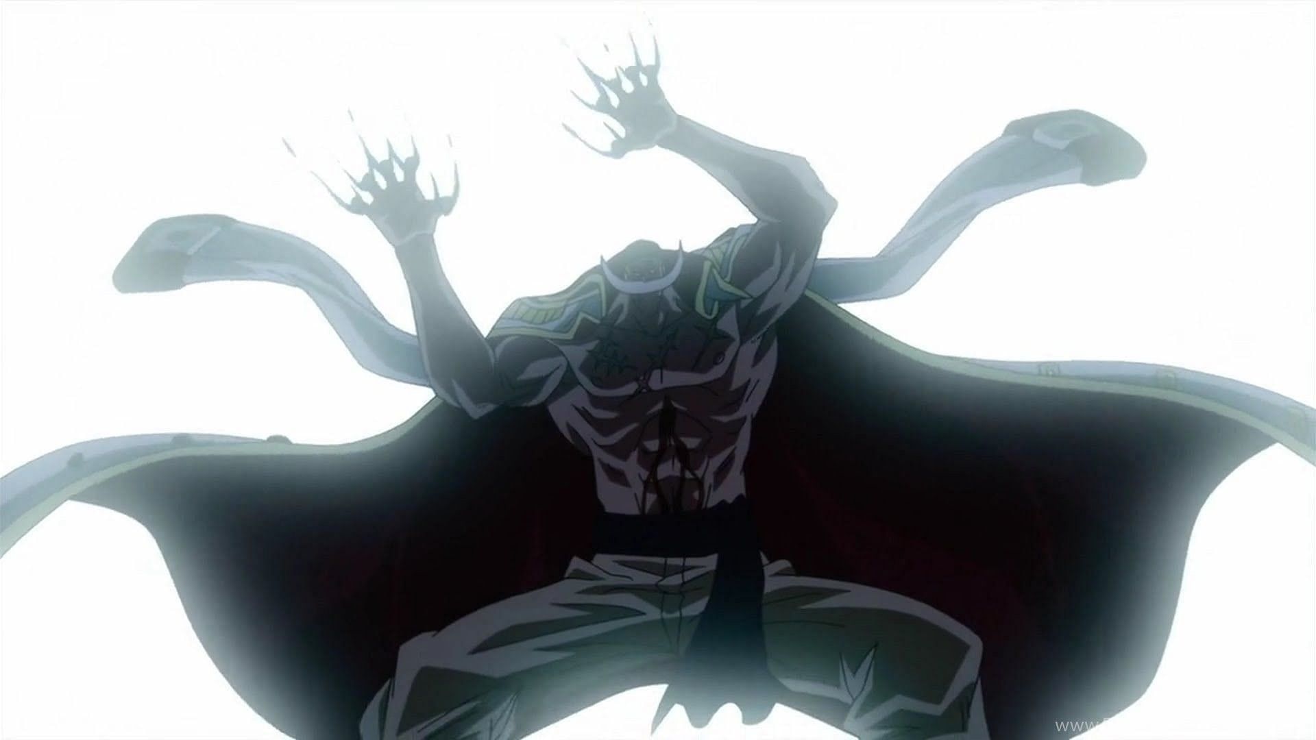 Whitebeard uses the Gura Gura no Mi (Image via Toei Animation)