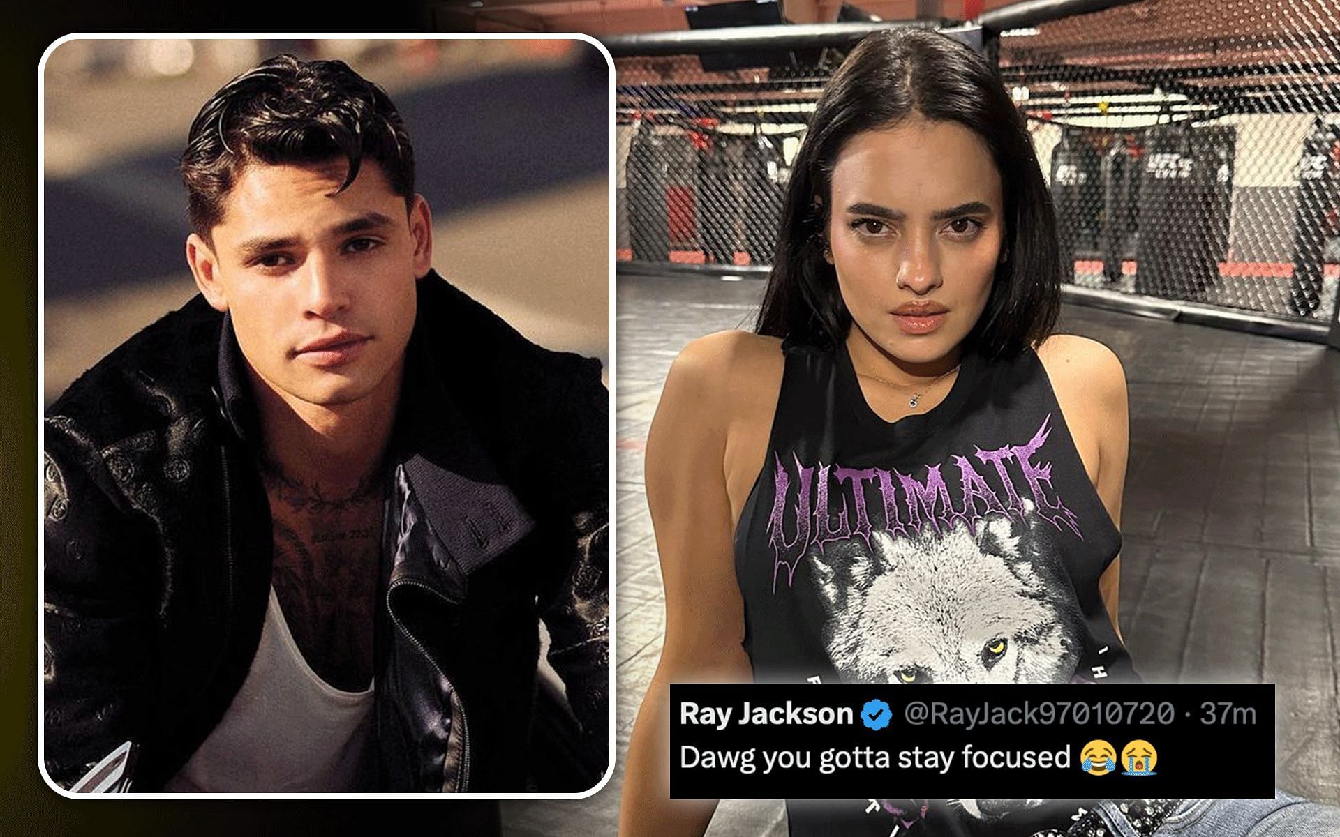 "That’s Sean Strickland’s girl" Fans react to Ryan Garcia asking