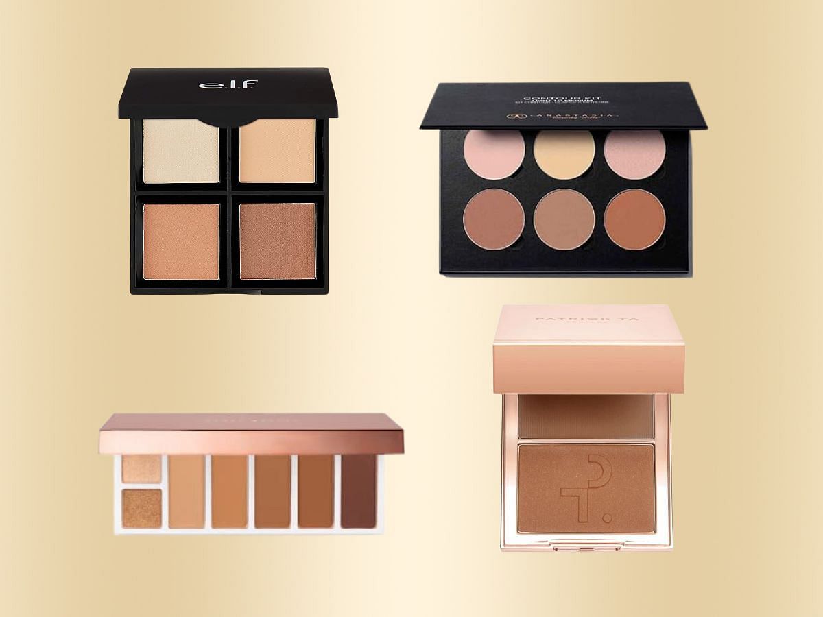 Contouring makeup products (Images via Amazon)