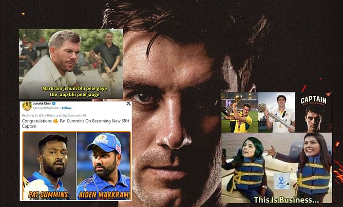 "Other franchises: Khtm tata-tata bye-bye"- Top 10 funny memes as SRH replace Aiden Markram with Pat Cummins as captain for IPL 2024