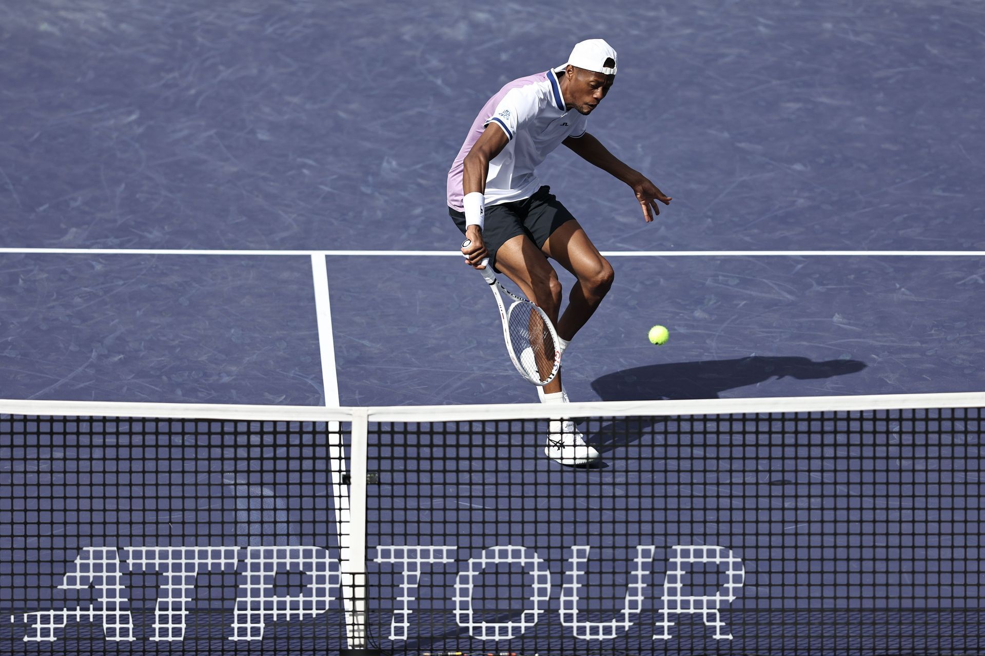 Christopher Eubanks at the 2024 BNP Paribas Open in Indian Wells, California - Getty Images