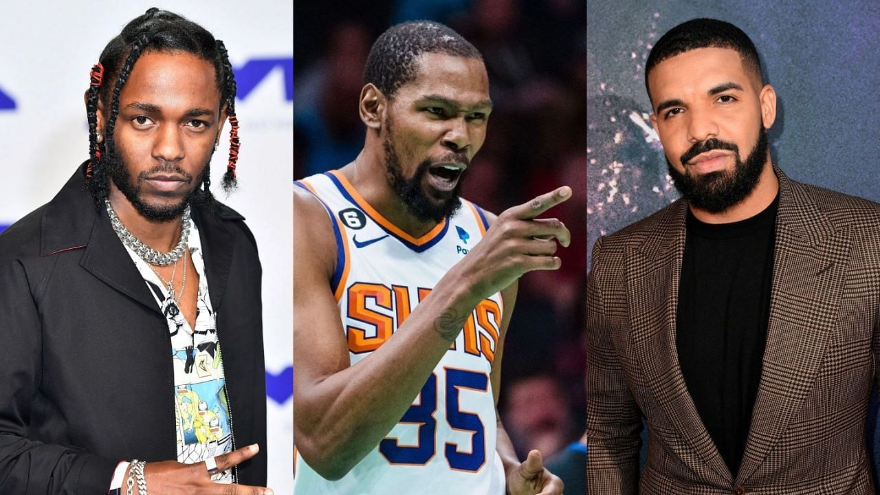 Kevin Durant chooses side in Drake-Kendrick Lamar feud.
