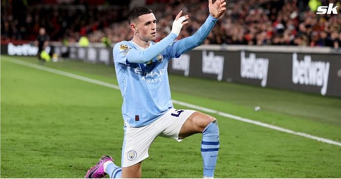 Manchester City star Phil Foden reveals meaning behind new celebration and nickname