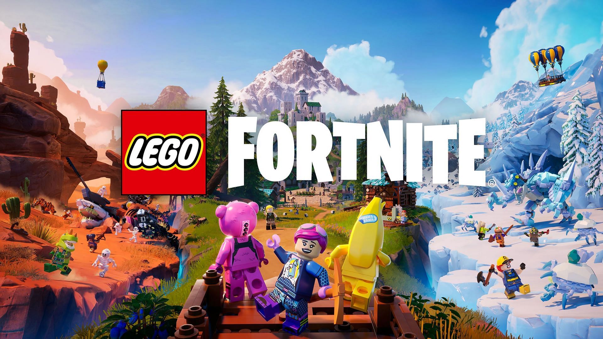 The LEGO Fortnite game mode (Image via Epic Games)