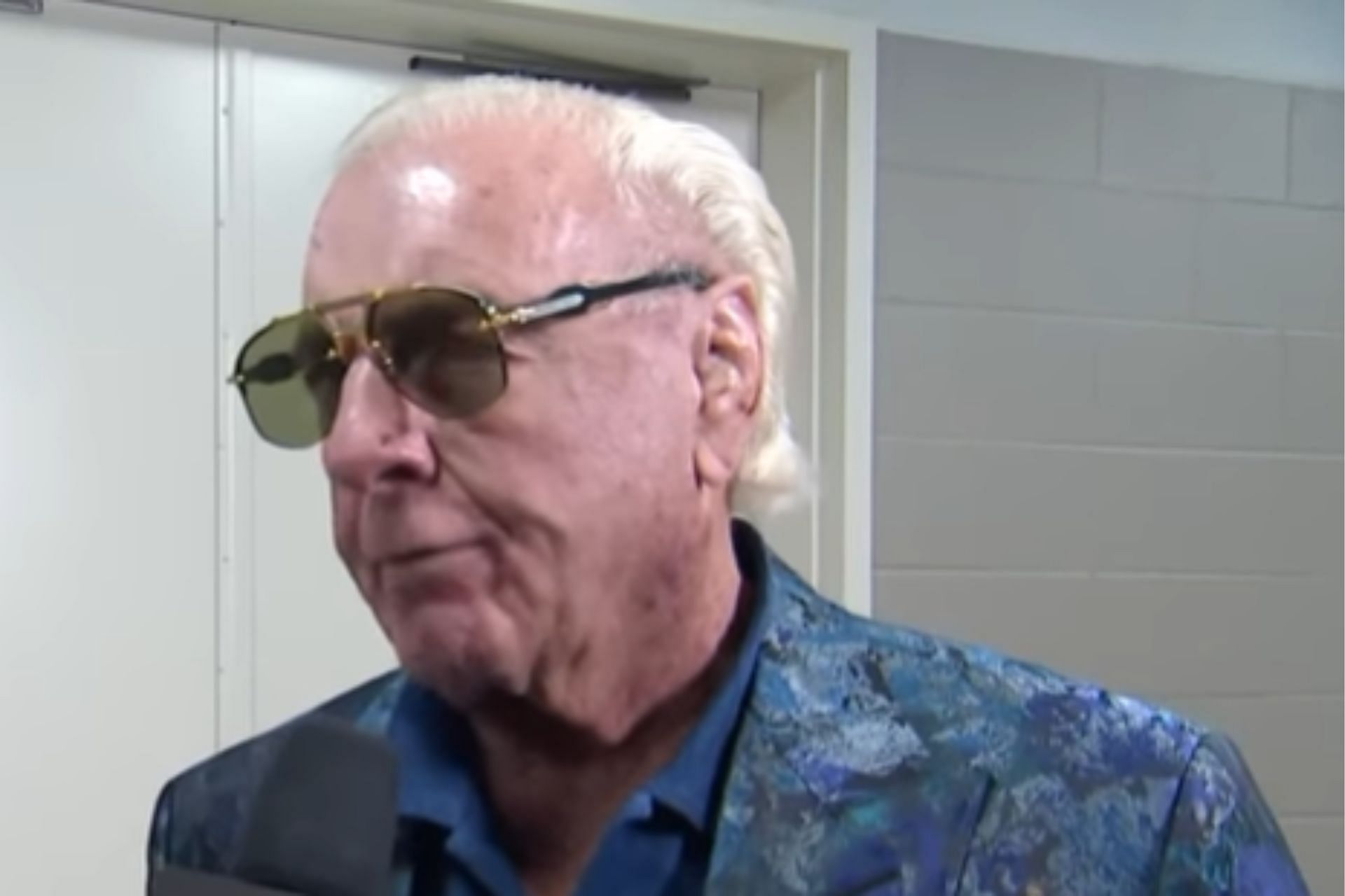 Ric Flair gets emotional on his son
