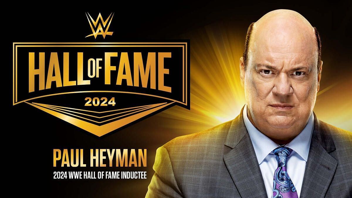 Paul Heyman to be inducted into the WWE Hall of Fame Class of 2024 | WWE