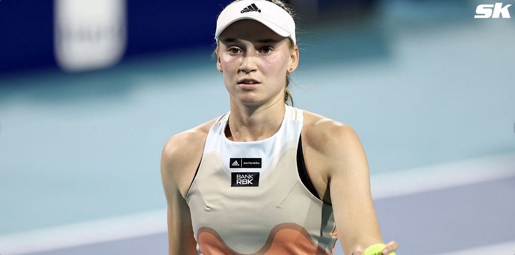 Elena Rybakina at the Miami Open 
