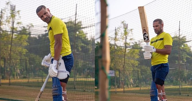 IPL 2024 की तैयारी में जुटे पंजाब किंग्स के कप्तान शिखर धवन, खास तस्वीरें आई सामने