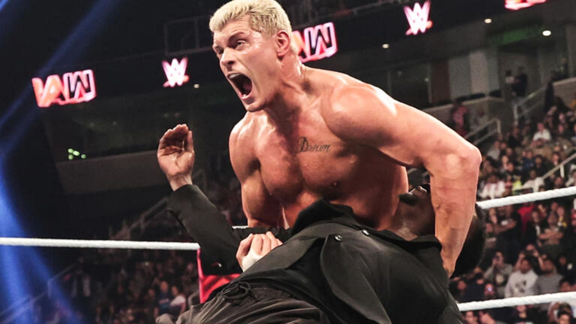 Cody Rhodes appeared after WWE SmackDown.