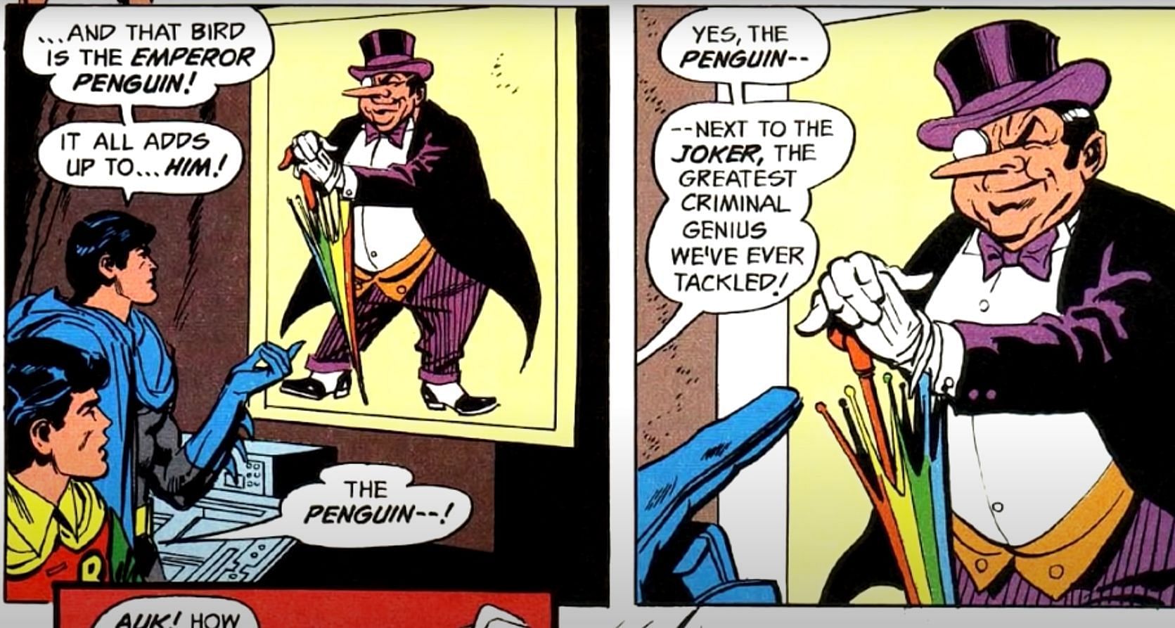 The Penguin in Emperor Penguin (Image via DC Comics)