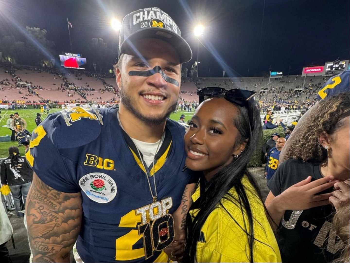 5 best photos of Blake Corum and GF Makiah Shipp that gave CFB