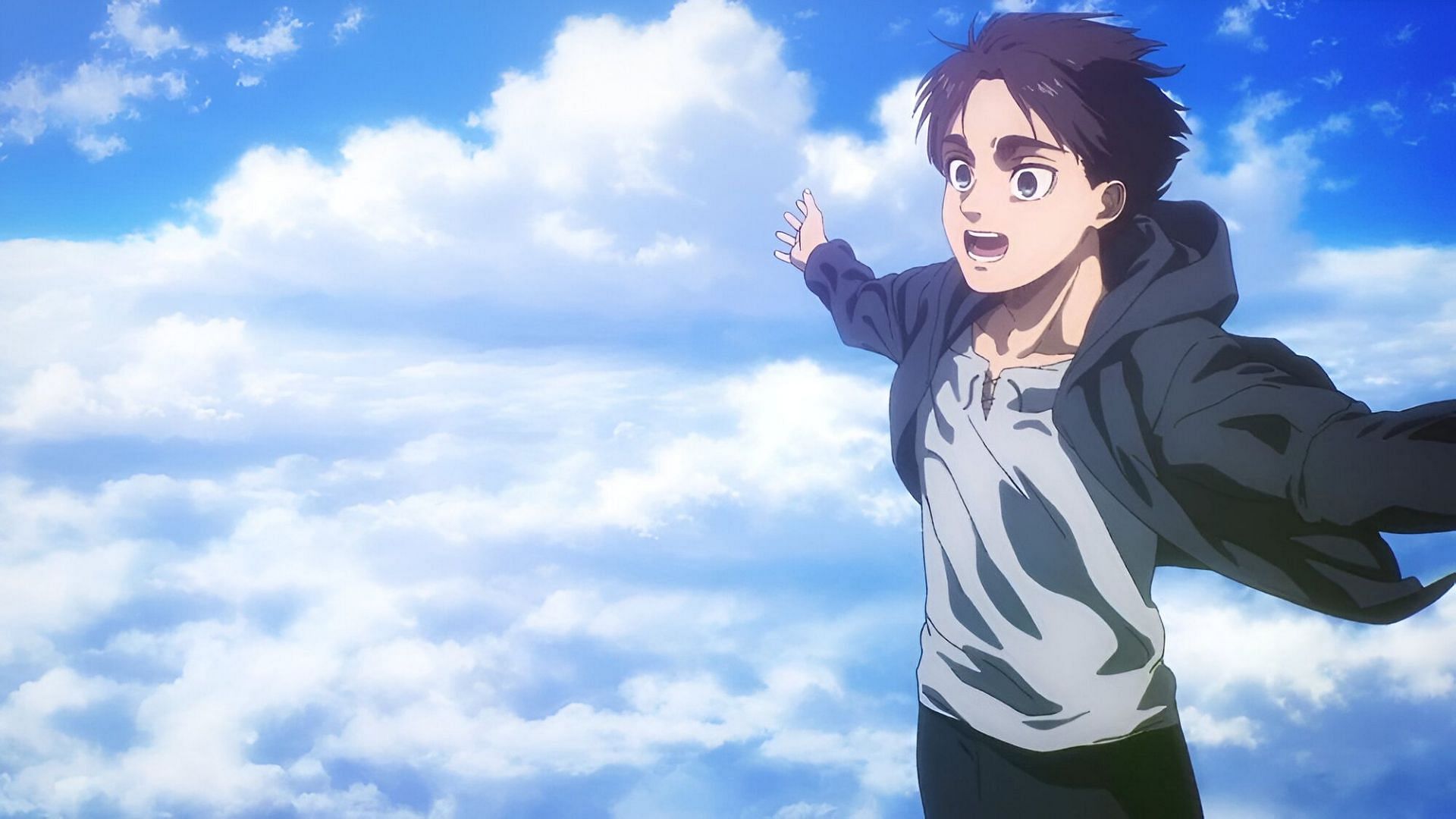 Eren Yeager as seen in the anime (Image via MAPPA)