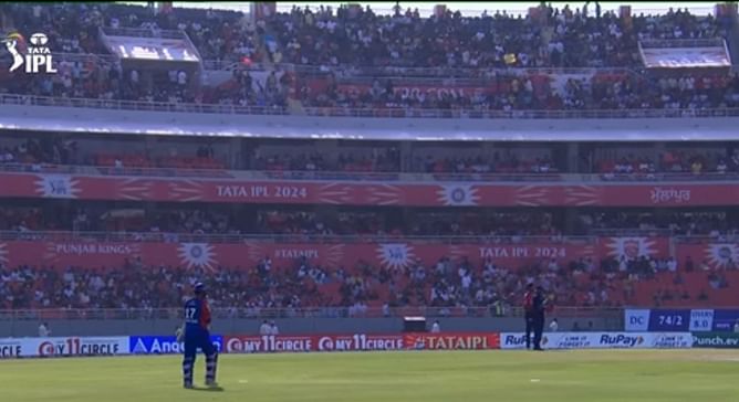 [Watch] Rishabh Pant receives standing ovation as he walks out to bat after 15 months in PBKS vs DC IPL 2024