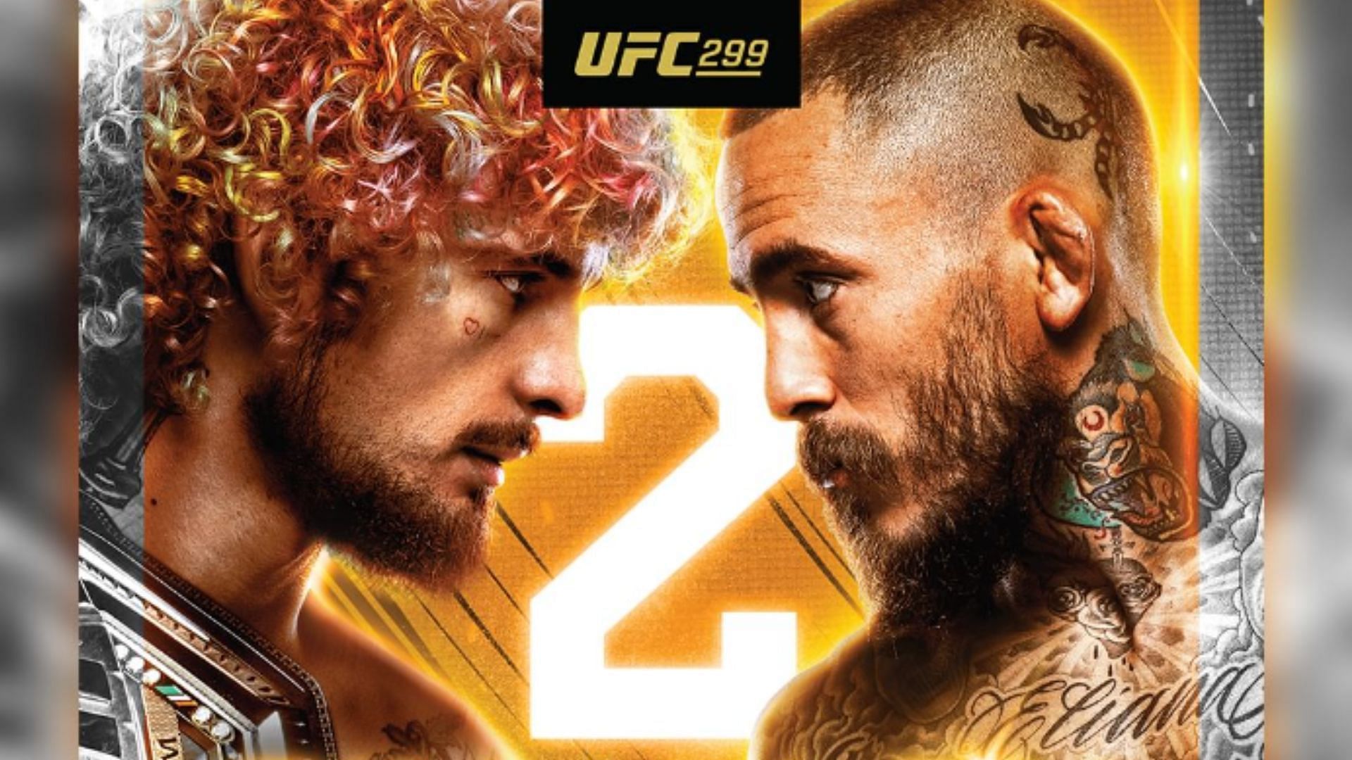 UFC 299 poster [Image courtesy of @ufc on Instagram]