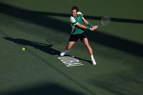 Korda at the Dubai Duty Free Tennis Championships - Day 12