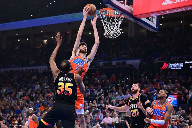 Phoenix Suns vs OKC Thunder Game Player Stats and Box Scores for March 29,  2024