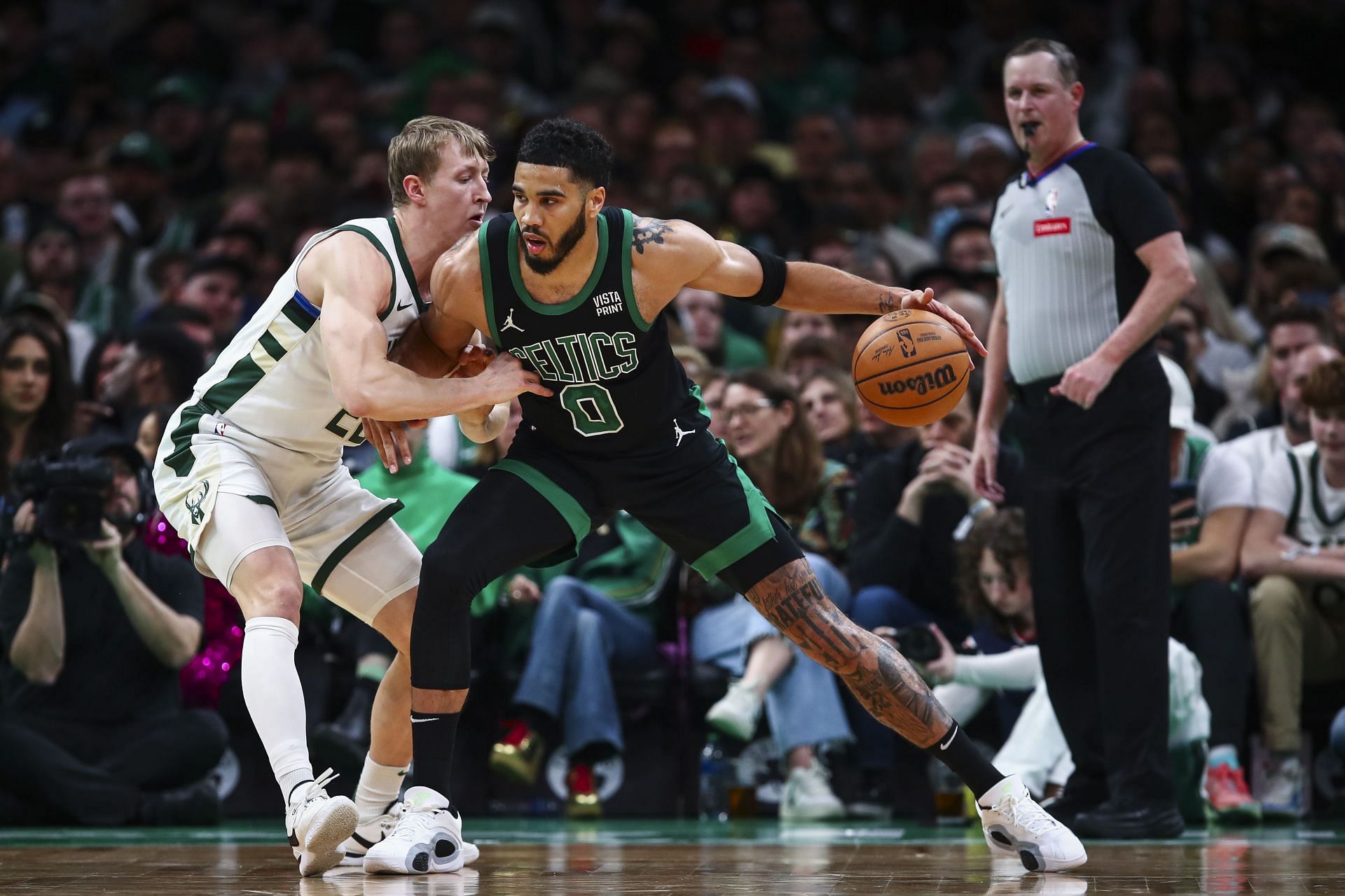 Jayson Tatum Stats Tonight: Celtics All-Star Dominates Milwaukee Bucks ...