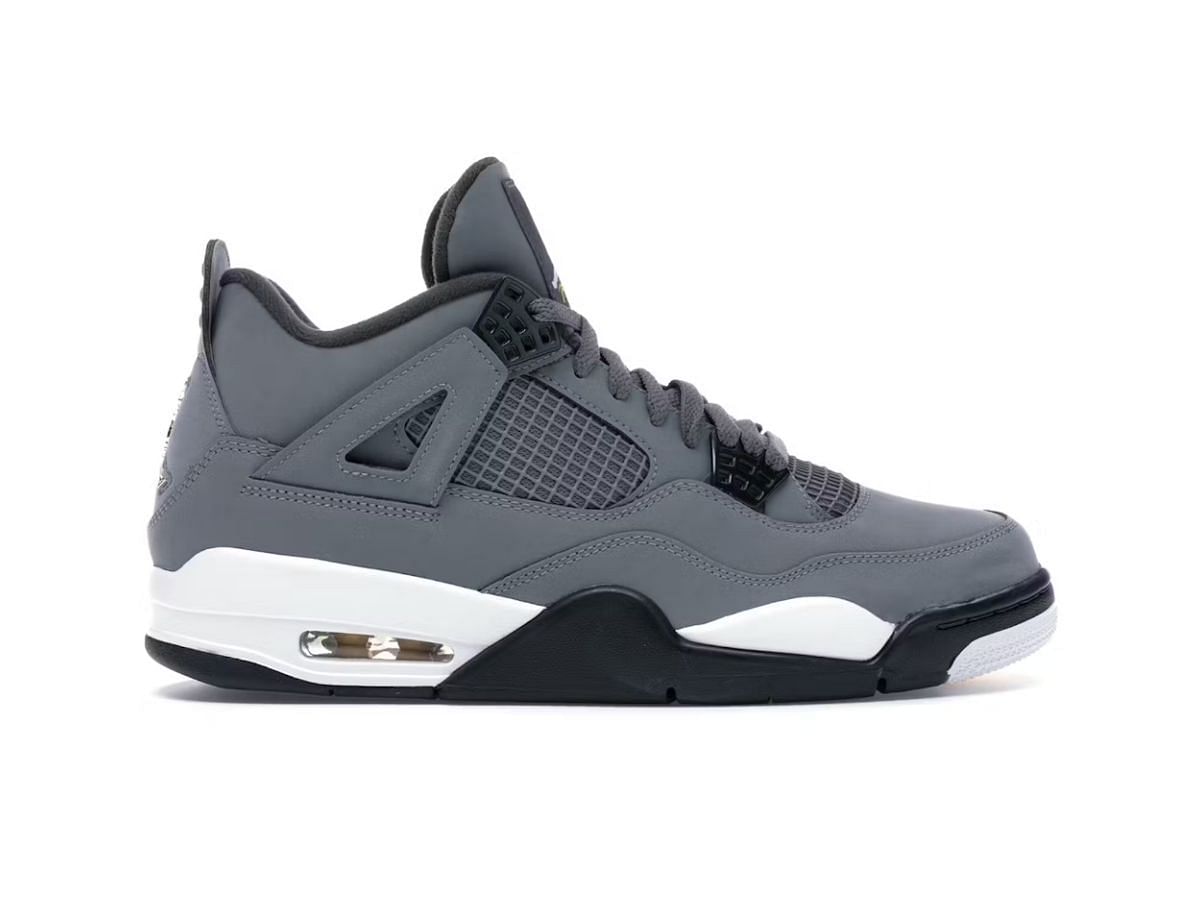 The Jordan 4 retro &quot;Cool Grey&quot; (Image via StockX)