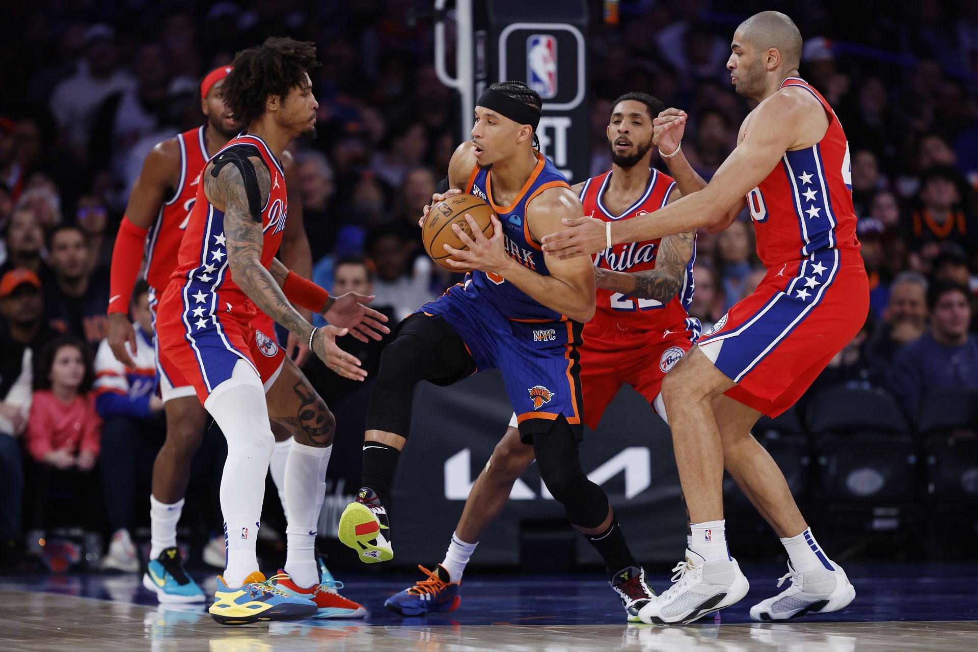 Philadelphia 76ers v New York Knicks