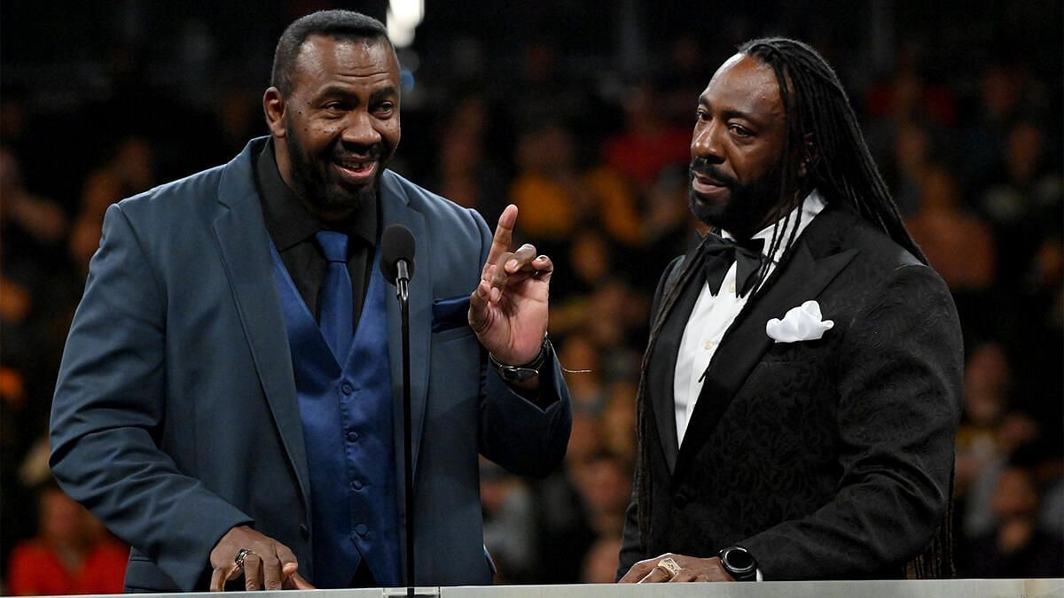 Harlem Heat duo Stevie Ray (left) and Booker T (right)