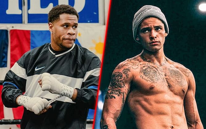 "He’s just acting for attention" - Devin Haney accuses Ryan Garcia of "playing crazy" to promote their upcoming clash
