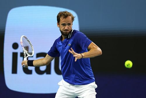 Daniil Medvedev at the 2024 Miami Open.