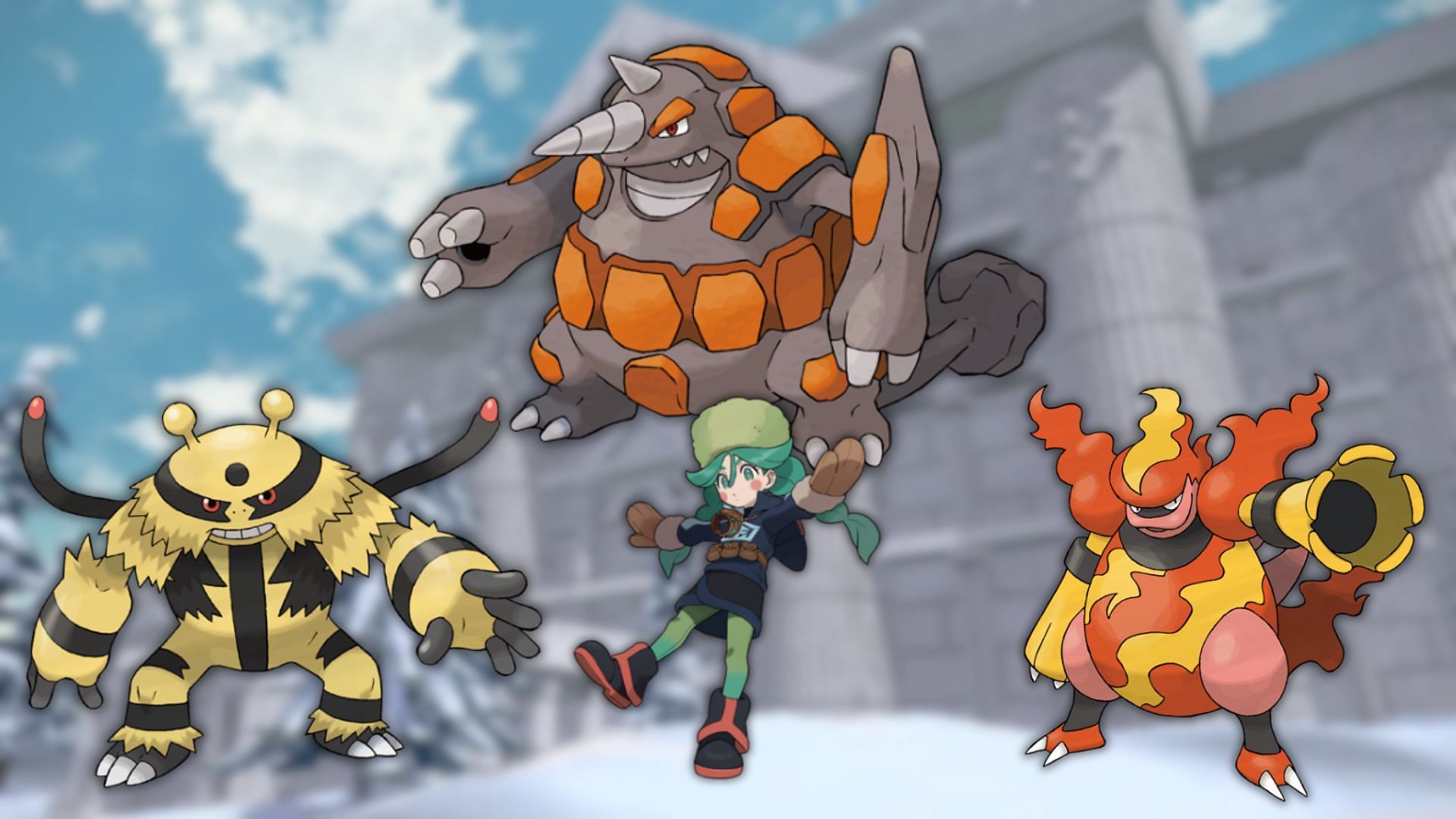 Battle against Sabi is one the toughest multi-battles in the game (Image via The Pokemon Company)