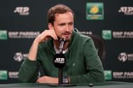 Daniil Medvedev at the 2024 BNP Paribas Open.